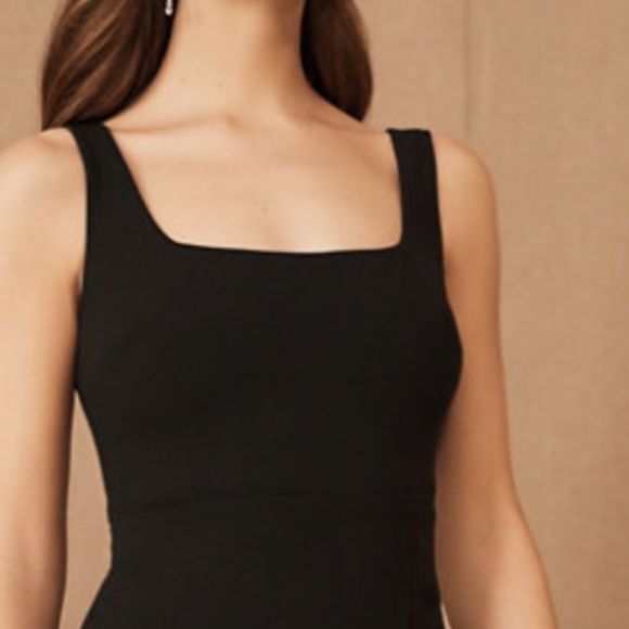 BHLDN Adena Square Neck Maxi Dress - Black - Picture 3 of 4